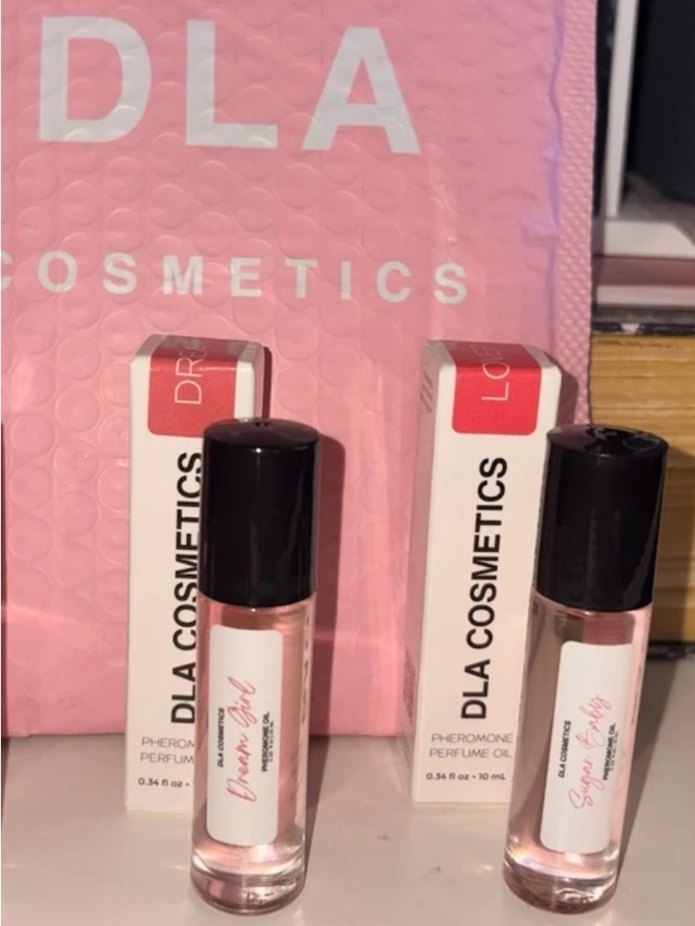 DLA Cosmetics fragrance oil lot. (2) NIB